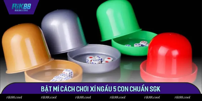 Bật mí cách chơi xí ngầu 5 con chuẩn SGK