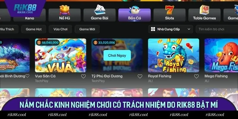 Nắm chắc kinh nghiệm chơi có trách nhiệm do Rik88 bật mí Nắm chắc kinh nghiệm chơi có trách nhiệm do Rik88 bật mí