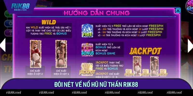 Đôi nét về nổ hũ nữ thần Rik88 Đôi nét về nổ hũ nữ thần Rik88